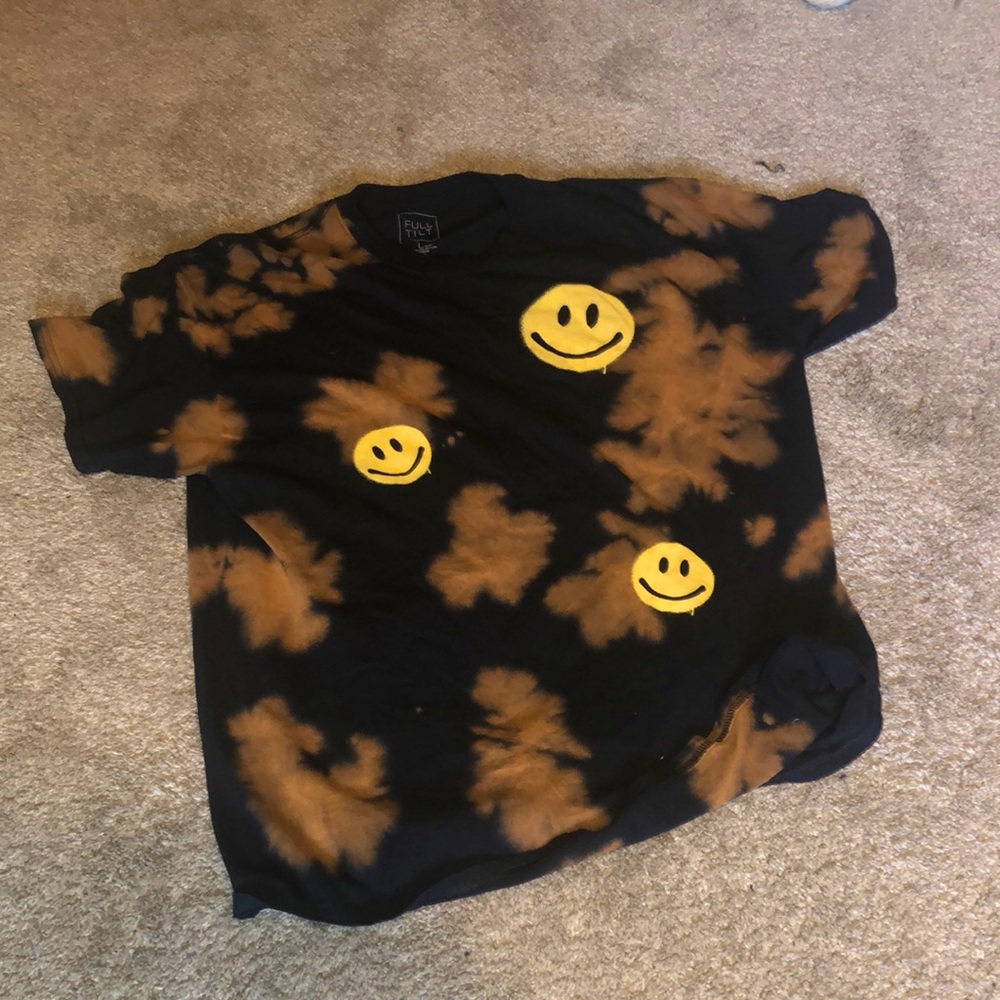 Full Tilt T-shirt : Brown/Black Tie dye - Picture 1 of 2